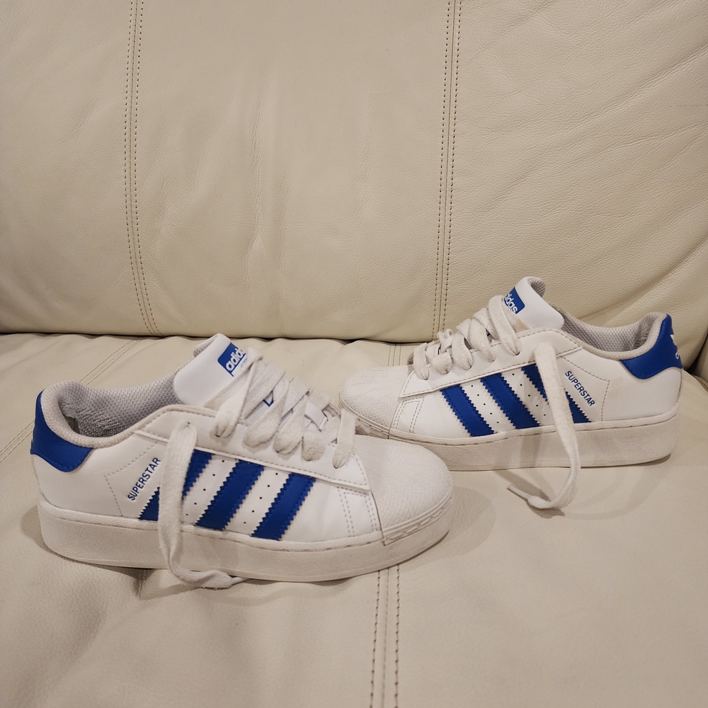 Adidas White Mesh Sneakers